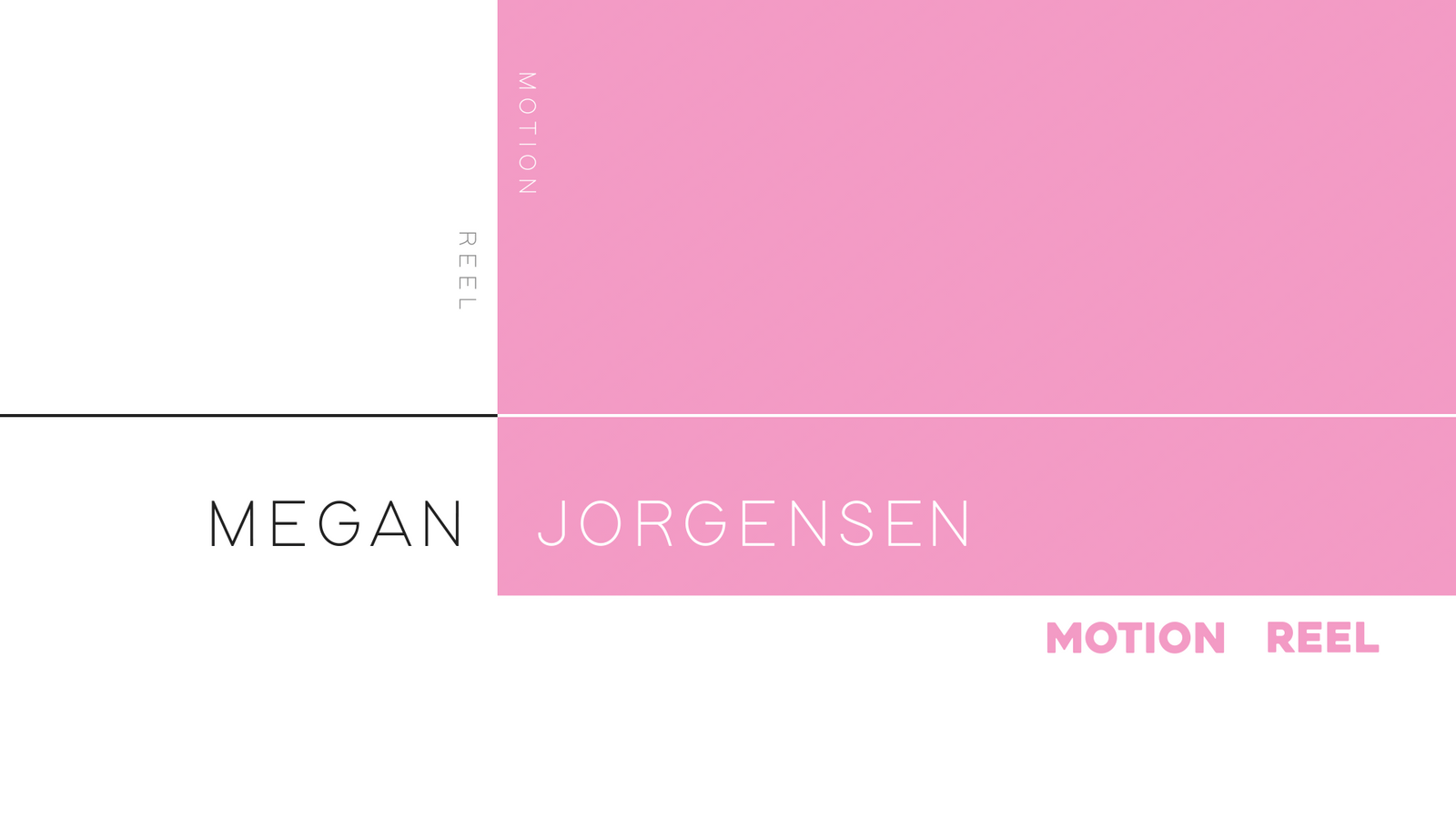 Megan Jorgensen Motion Reel